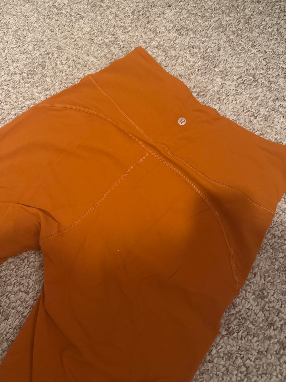 lululemon Groove Super-High-Rise Flared Pant — Roasted Orange - Picture 2 of 5